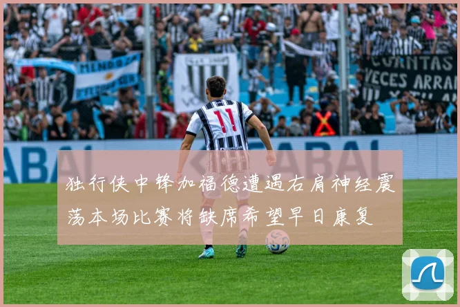 独行侠中锋加福德遭遇右肩神经震荡本场比赛将缺席希望早日康复